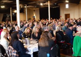 BROAD SUPPORT: Close to 430 people attended the charity luncheon at The Barn Palais.